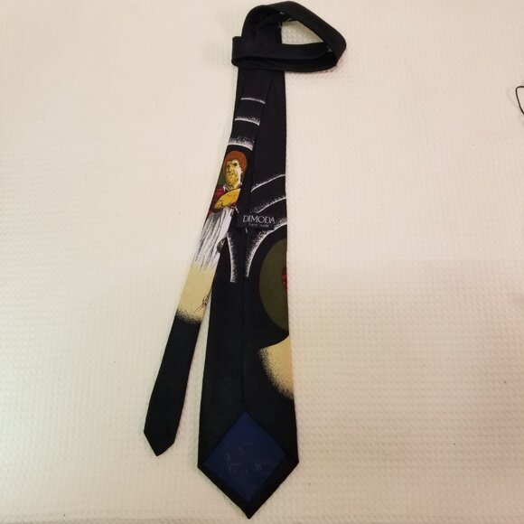 Dimoda Men's Novelty Classic Tie Golfing Design Handmade 3x58" - Picture 7 of 9